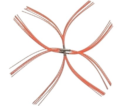 Włosy do obrotowego zestawu do czyszczenia kominów TORNADO HANSA