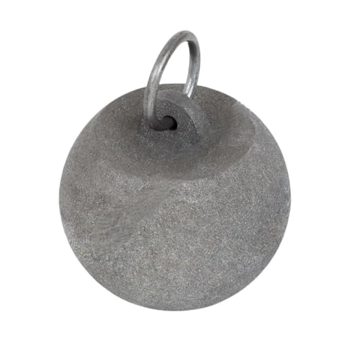 Kula kominiarska żeliwna z wybraniem 7,3 kg