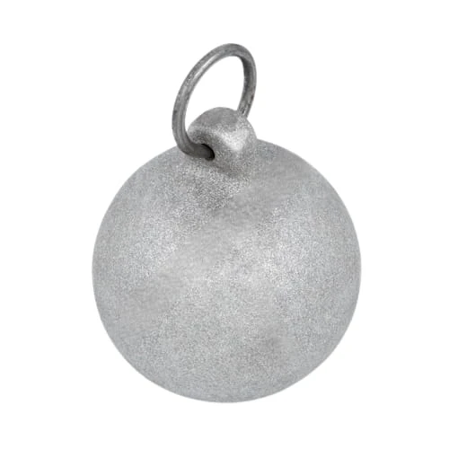 Kula kominiarska aluminiowa pełna z mocowaniem O fi 150 mm