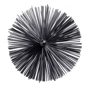 Szczotka kominiarska fi 15cm Wohler Snap&Sweep perlonowa 