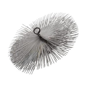 Szczotka kominiarska 150 mm stalowa do czyszczenia komina do liny