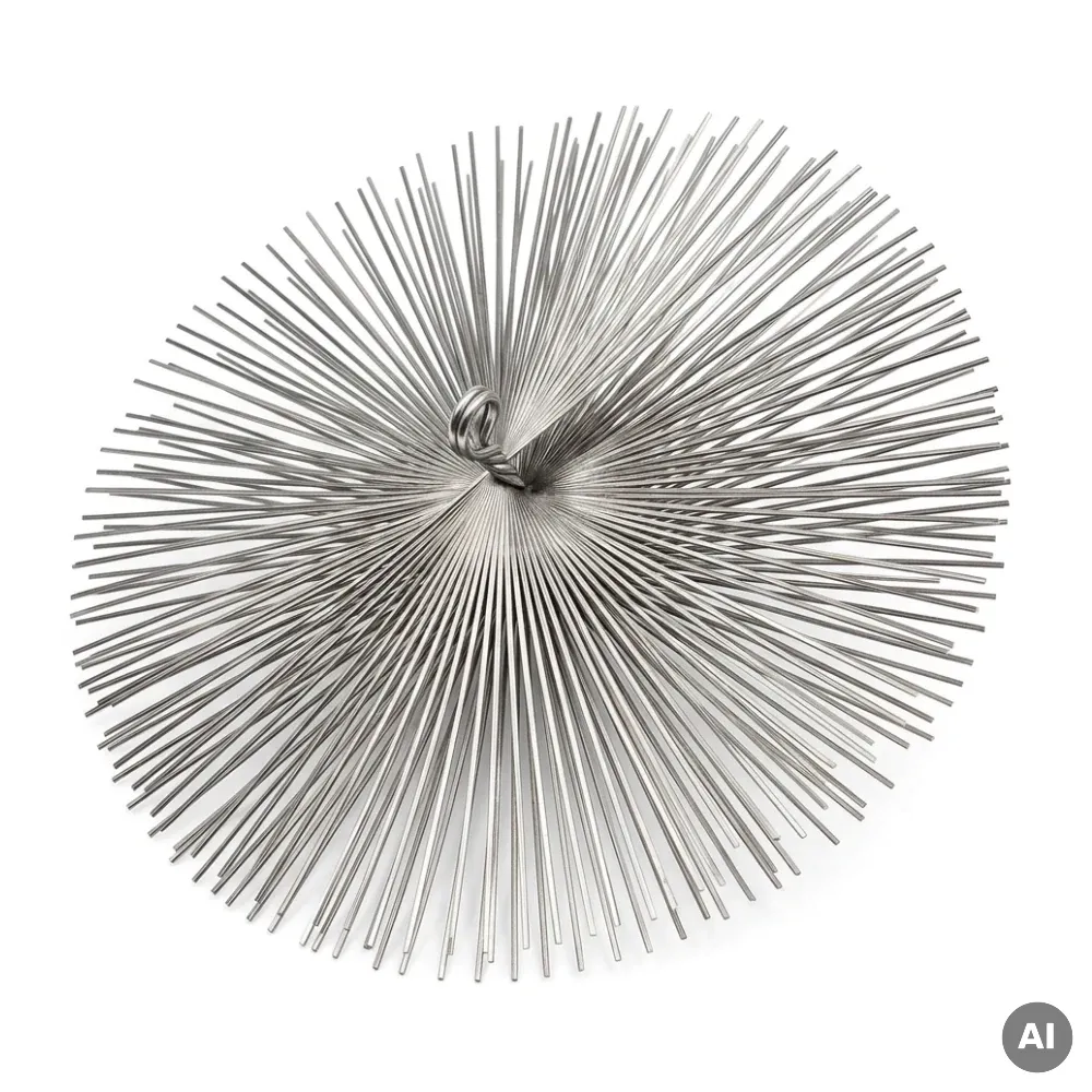 Szczotka kominiarska do liny stalowa z uszami.webp